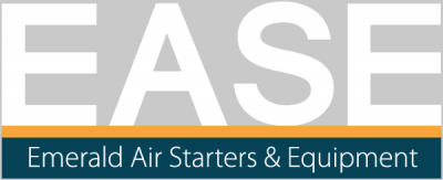 Emerald Air Starters & Equipment Logo Reverse