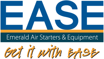 Emerald Air Starters & Equipment Logo Slogan